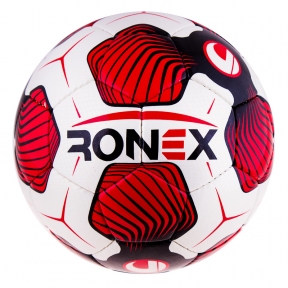 М'яч футбольний CordlySnake Ronex (UHL), червоний. Знижки.