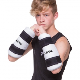 Захист передпліччя для тхеквондо Zelart білий