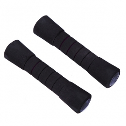 Гантели IronMaster, неопрен, 0,75 кг х 2 шт, черно/сиреневый