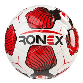 М'яч футбольний DXN Ronex (UHL) червоно-білий. Знижка від 50 шт.