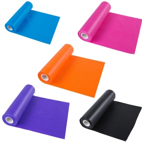 Стрічка еластична для фітнесу, йоги, TPE, 2,5мх150х0,35мм, кольори в асортименті.