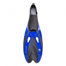 Ласты Dolvor F65JR Ocean, L(34-35) синий, галоша. Скидка от 12 пар.